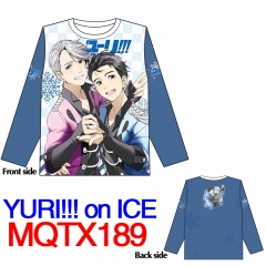 Yuri on Ice Cartoon Long Sleeves Costume Anime Tshirts
