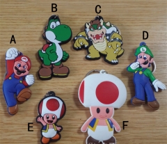 Super Mario Bro Cosplay Hot Game Pendant Anime Keychain