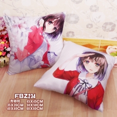 Saekano: How to Raise a Boring Girlfriend Anime Holding Pillow 45*45CM