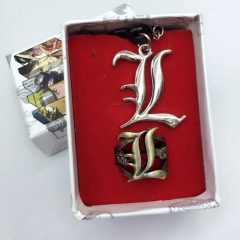 Death Note Anime Necklace+Ring