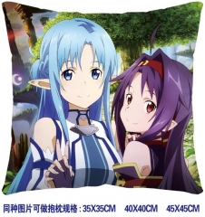 Sword Art Online | SAO Anime Pillow (35*35CM)（two-sided）
