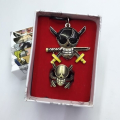 One Piece Anime Necklace+Ring