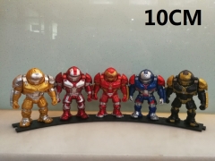 Iron Man 10CM Cartoon Toys Super Hero Anime Figure Set Of 5