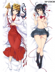 Your Name Miyamizu Mitsuha Original Sexy Girls Bolster Anime Plush Pillow