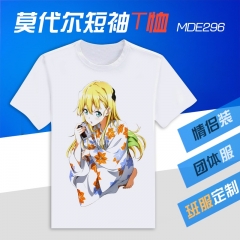 Gamers Cartoon Short Sleeves Modal Anime T shirts