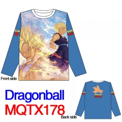 Dragon Ball Z Popular Japanese Cartoon Cosplay Anime Warm Long Sleeve T Shirt