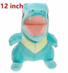Pokemon Sun and Moon Game Totodile 12 Inch Anime Doll Plush Toy