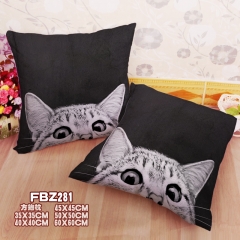 Decorative Sofa Chair Cushion Cosplay Animal Cat  Holding Pillow 45*45CM