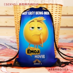 The Emoji Movie Funny Cartoon Canvas Anime Backpack Bag