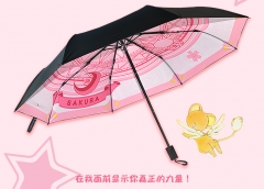 Card Captor Sakura Cosplay Folding Anime Umbrella