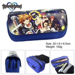 Kingdom Hearts Cartoon Pen Bag Wholesale Multifunctional Anime Pencil Bag For Student