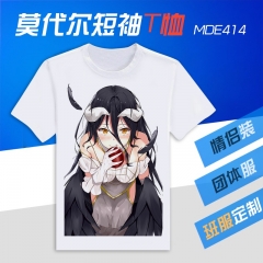 Overlord Cosplay Cartoon Modal Simple Pattern Anime T shirts