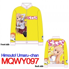 Himouto! Umaru-Chan Anime Cute Girl Yellow Color Hoodie