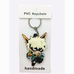 My Hero Academia bakugou katsuki Model Figure Pendant Keyring Handmade Anime PVC Keychain