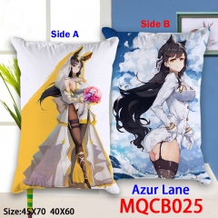 Azur Lane Game Fashion Two Sides Anime Long Style Pillow  40*60CM