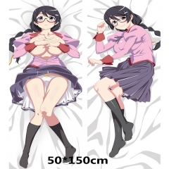 Bakemonogatari?Anime Cartoon Fancy Printed Long Soft Pillow+Pillow Inner