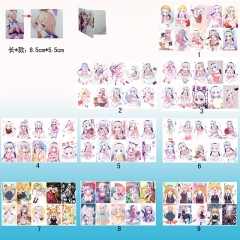 Kobayashi-san Chi No Maid Anime Cute Girl Fancy Pattern Stickers 10pcs/set
