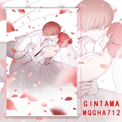 Gintama Funny Japanese Movie Coaplay Anime Wallscrolls 60*90CM