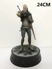 The Witcher Geralt Cartoon Toys Wholesale Anime Figure Collectable 24CM