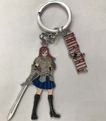 Fairy Tail Cosplay Cartoon Decoration Pendant Anime Keychain