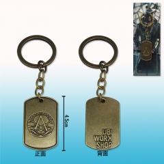 Assassin's Creed Bronze Cool High Quality Wholesale New Arrivals Anime Keychain