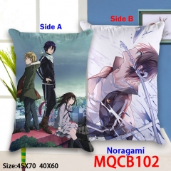 Noragami Japanese Cartoon Colorful Two Sides Good Quality Anime Pillow 40*60CM