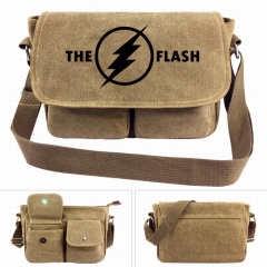 Marvel Justice League The Flash Movie Crossbody Bags High Quality Anime Canvas Single-shoulder Bag