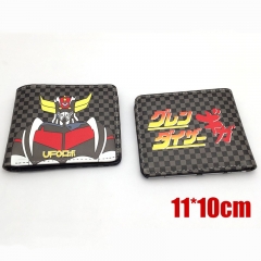Mazinger Z Cartoon Purse Wholesale Anime PU Leather Short Wallet