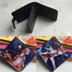 Sword Art Online Cosplay Colorful Folding Purse Anime Short Wallet