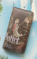 Harry Potter Cartoon Purse Wholesale Anime Zipper Long Wallet