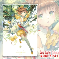 Card Captor Sakura Lovely Girl Print Fashion Anime Wallscrolls 60*90CM
