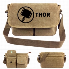 Marvel The thor Movie Crossbody Bags High Quality Anime Canvas Single-shoulder Bag