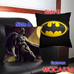 Batman Super Hero Popular Movie Cosplay Comfortable Two Sides Anime Pillow 45*45CM
