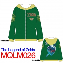 The Legend Of Zelda Cosplay Cartoon With Hooded Anime Hoodie