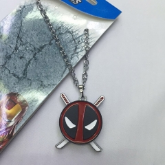 Deadpool Cartoon Fashion Jewelry Wholesale Anime Necklace For Gift