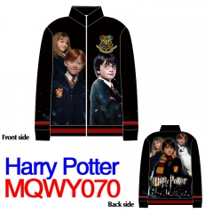 Harry Potter Famouse American Magic Movie Cosplay Anime Long Sleeve Zipper Hoodie