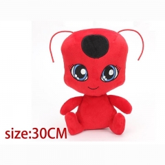 Miraculous Ladybug Red Cartoon Stuffed Doll Anime Plush Toys 30cm