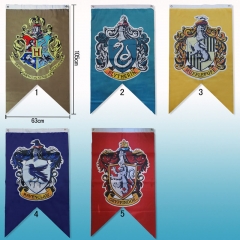 4 Styles Design Harry Potter Cosplay Decoration Anime Flag