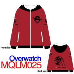 Overwatch Cosplay Game Cartoon With Hooded Anime Hoodie