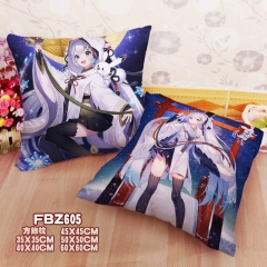 Hatsune Miku Cosplay Cartoon Chair Cushion Anime Pillow 45*45cm
