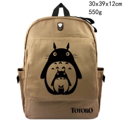 My Neighbor Totoro Anime Canvas Backpack Students Bag