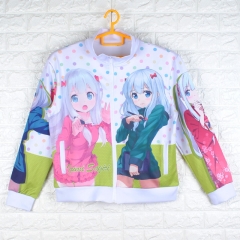 Eromanga Sensi Lovely Girl Cosplay Fashion Design Long Sleeves Anime Warm Zipper Hoodie