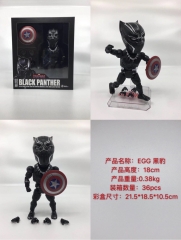 EGG Black Panther Anime Fancy PVC Figure For Kids