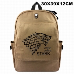 Game of Thrones For Student Cosplay Canvas Anime Backpack Bag