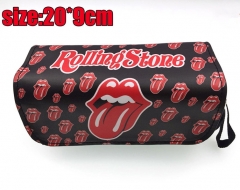 The Rolling Stones Anime Good Quality Students PU Pencil Bag
