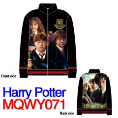 Harry Potter Famouse American Magic Movie Cosplay Anime Long Sleeve Zipper Hoodie