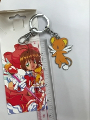 Card Captor Sakura Cute Cartoon Decorative Pendant Anime Keychain