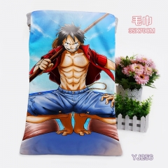 One Piece Cosplay Japanese Cartoon Anime Towel