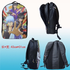Gintama Cartoon Bag Wholesale Japanese Printed Anime Backpack