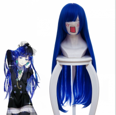 Land of the Lustrous Lapis lazuli Blue Cosplay Long Hair Anime Wig